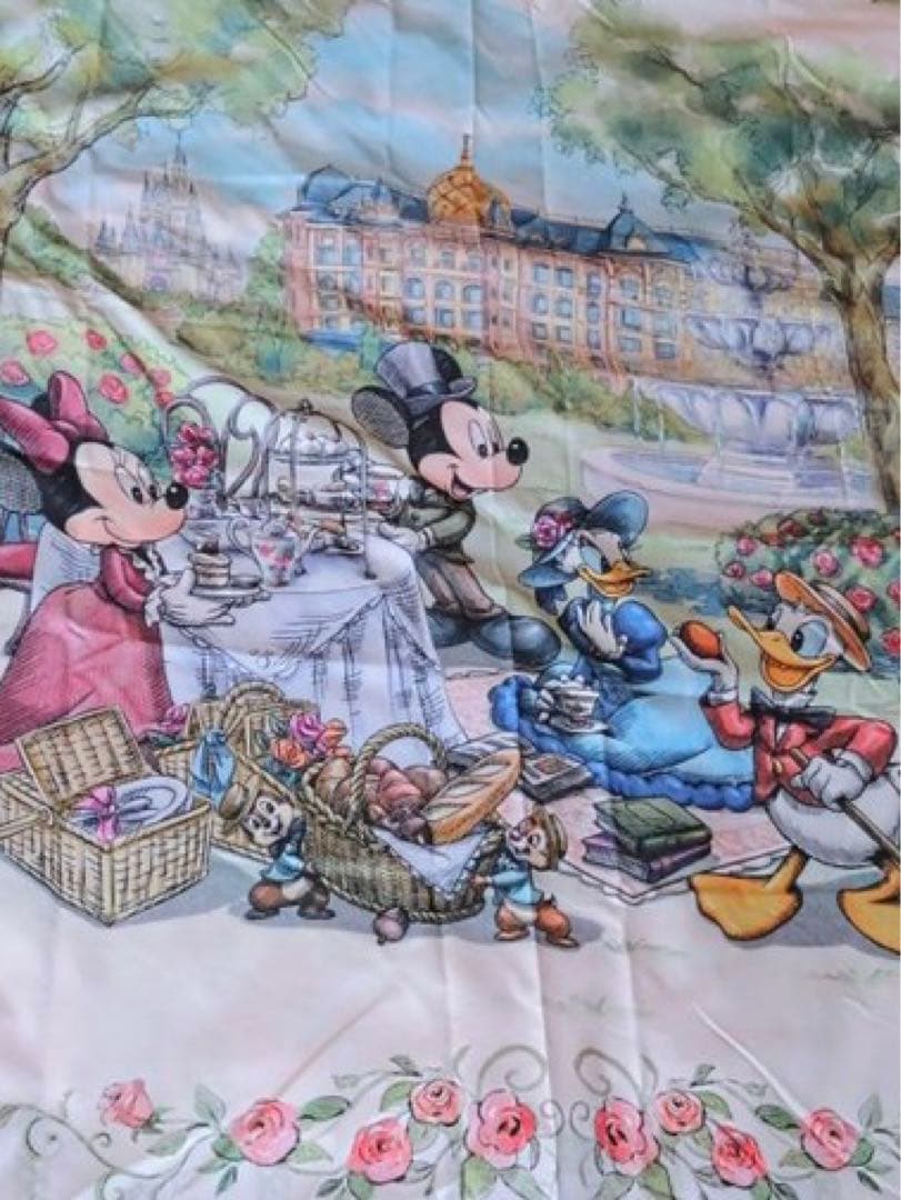 ディズニーランドホテル　宿泊者限定　布団カバーと枕カバー
