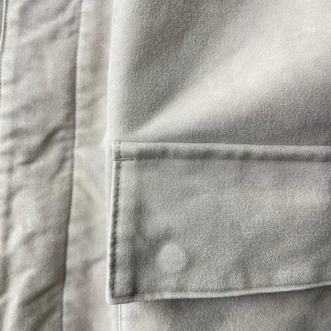 【ミスタージェントルマン】モールスキンワイドブルゾン【7h】