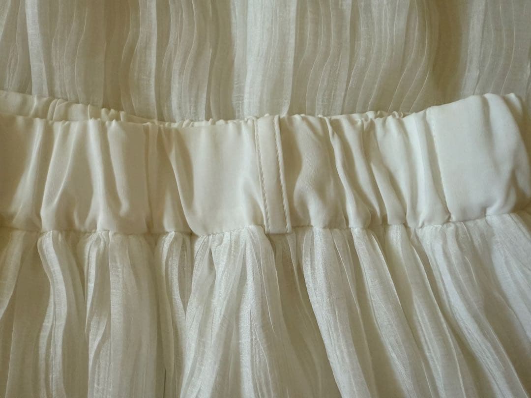 【NR】＊AEWEN MATOPH＊ダブルプリーツマキシスカート 38