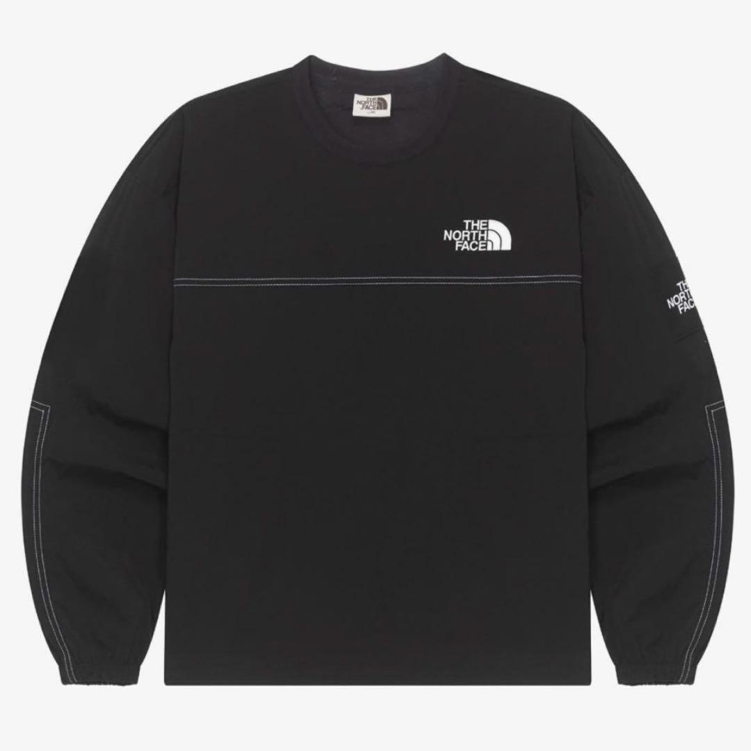 新品未使用　日本未入荷　ノースフェイ　ALBANY CREWNECK ②XL 黒