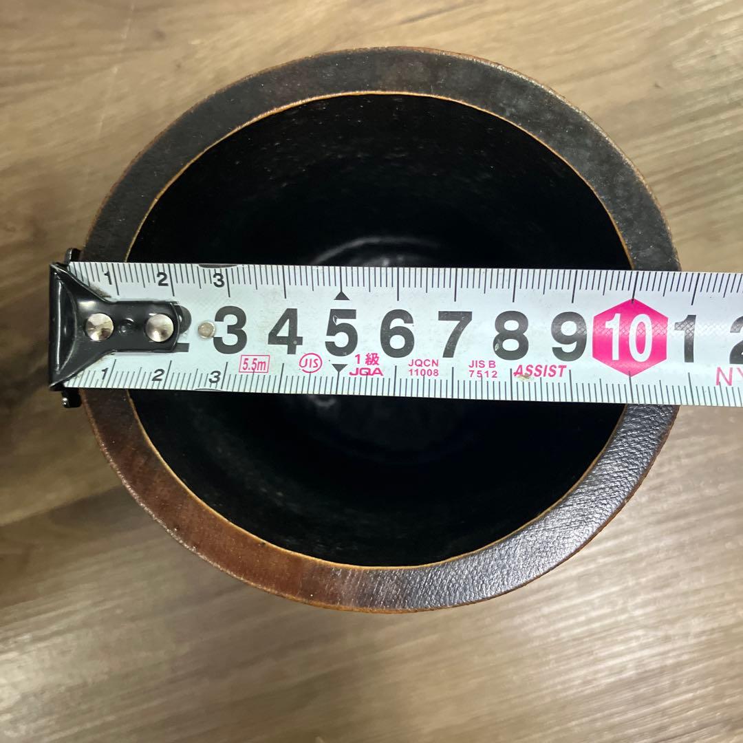 B-壁 竹編み 花瓶 籠 伝統工芸 手編み インテリア 銘入り 和風 花入れ