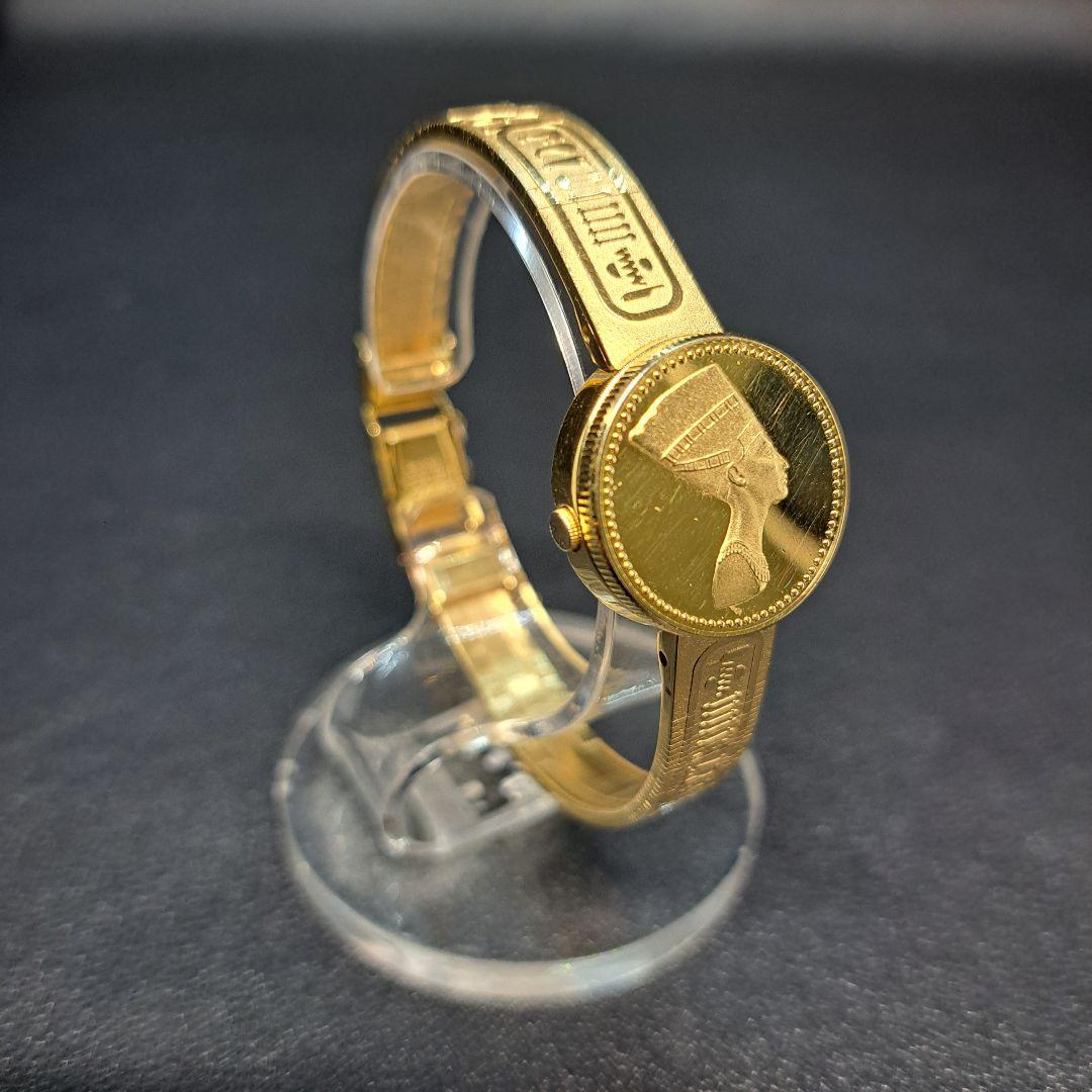 SEIKO　セイコー　黄金のネフェルティティ　ゴールド　時計　極美品　レディース