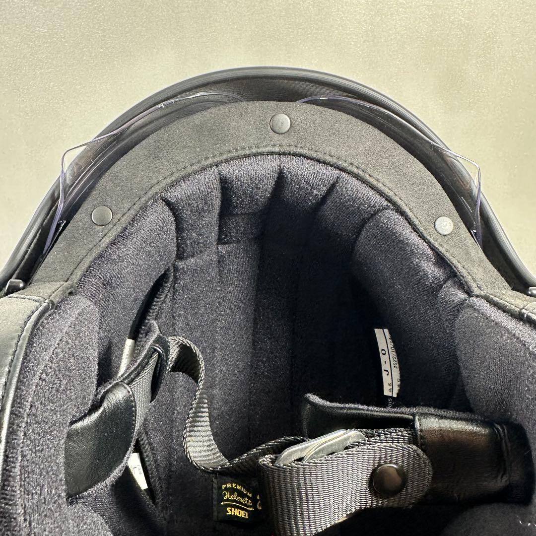 SHOEI JO マットブラック ジェットヘルメット Lサイズ 事故歴無し