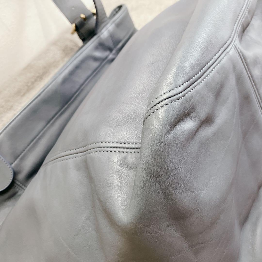 オールドコーチ　コーチ　coach ショルダー　バッグ　レザー　濃紺　ネイビー