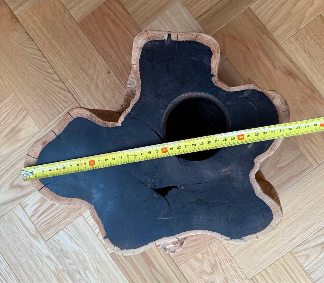 timber crew STAMP PLANTER 黒檀