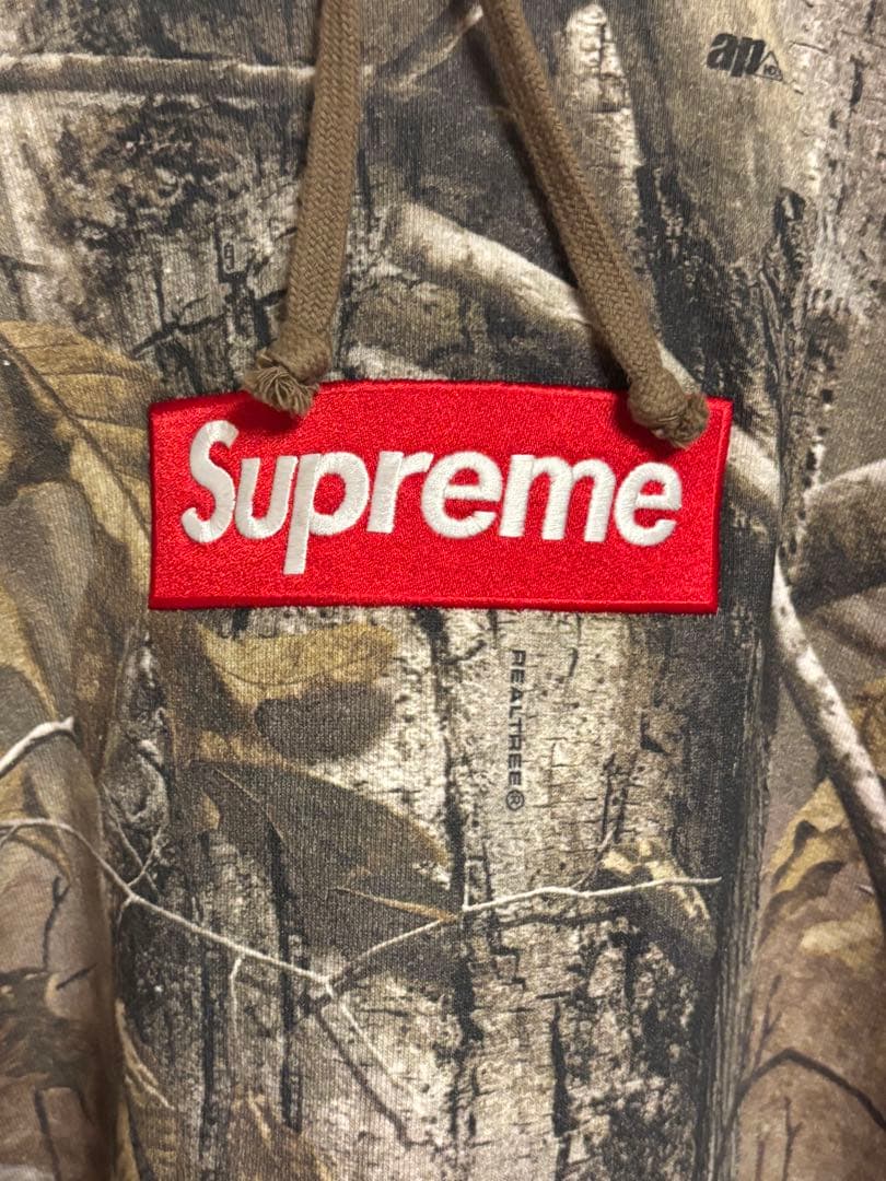 supreme Box Logo パーカー リアルツリー(25FW)モデル