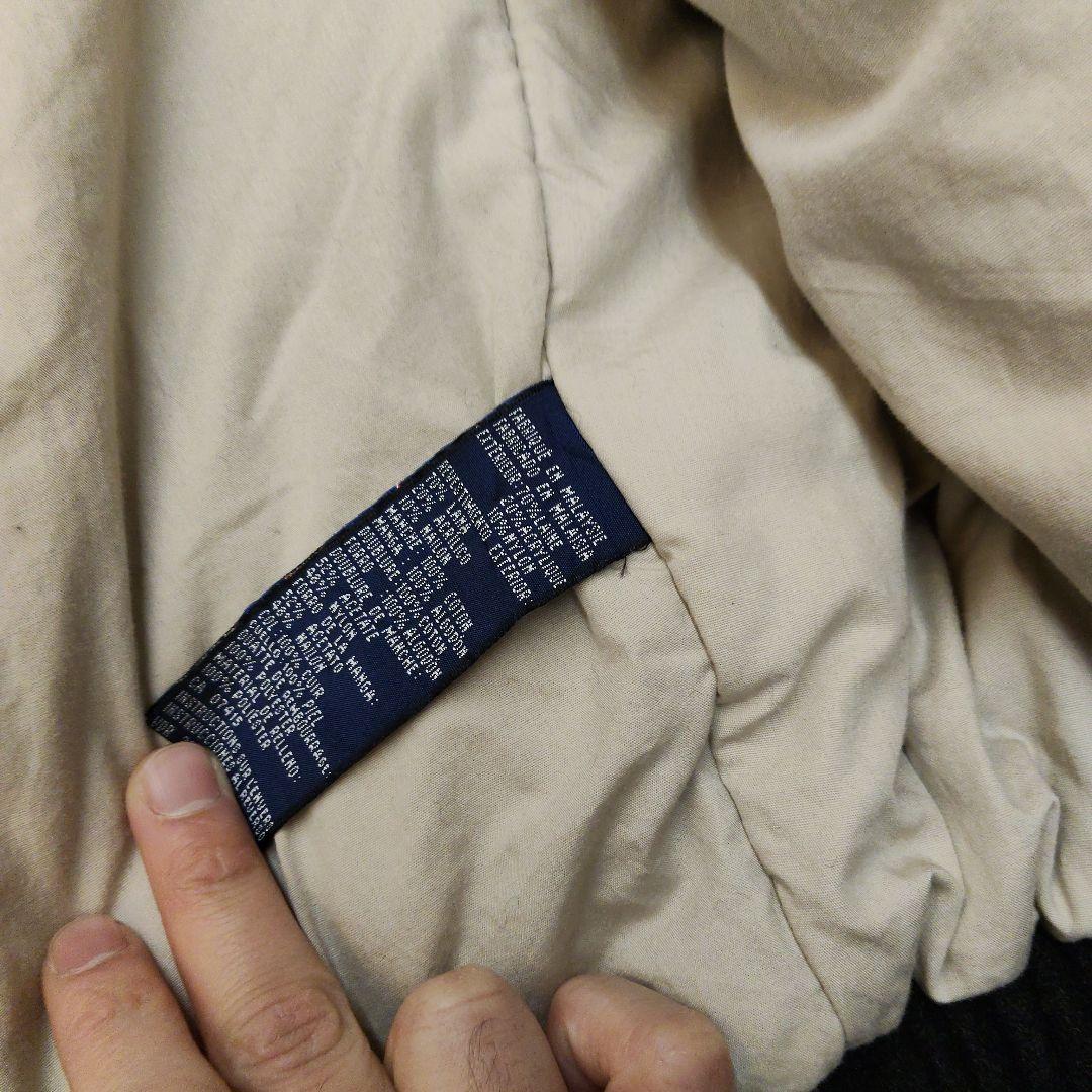 90s NAUTICA A-2 ウールレザーマルチジャケット　Sサイズ
