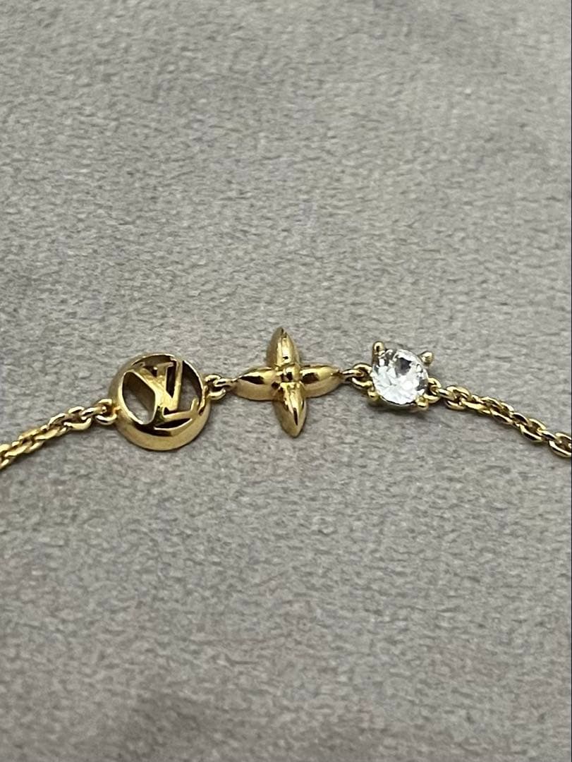 【最終値下げ】LOUIS VUITTON ゴールド ブレスレット・プティ ルイ