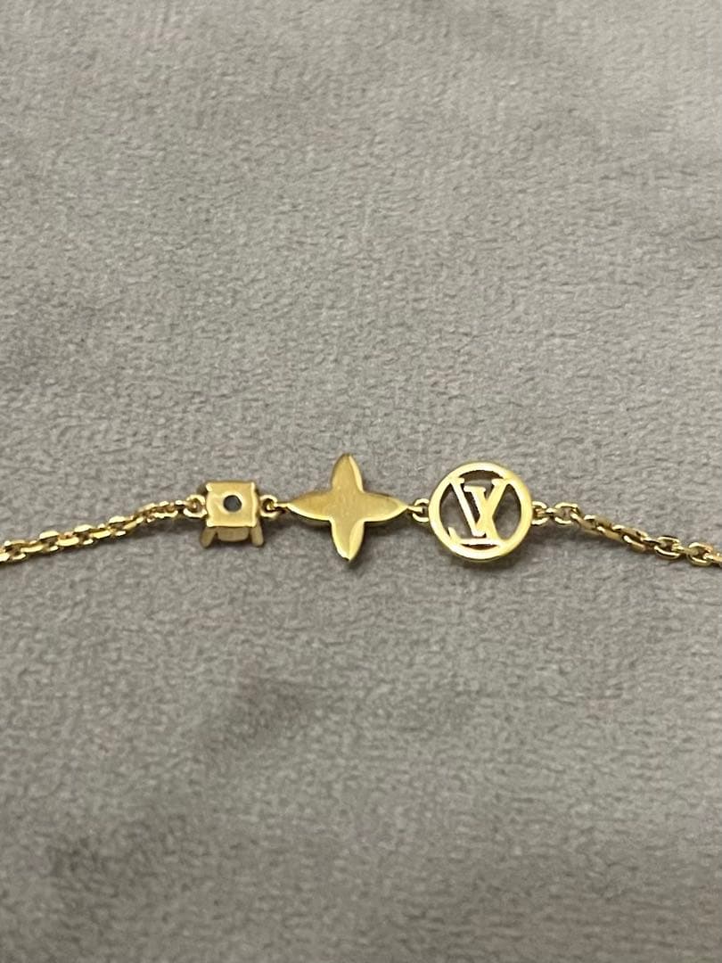【最終値下げ】LOUIS VUITTON ゴールド ブレスレット・プティ ルイ