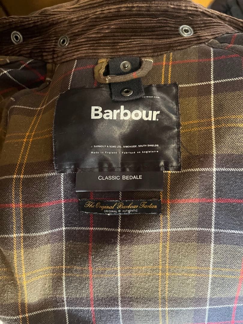 Barbour ビデイル CLASSIC BEDALE 36 オリーブ
