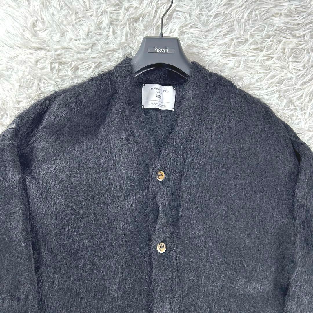 希少 ✨イノウエブラザーズ　WISM別注 スリアルパカ ロングカーディガン 拳