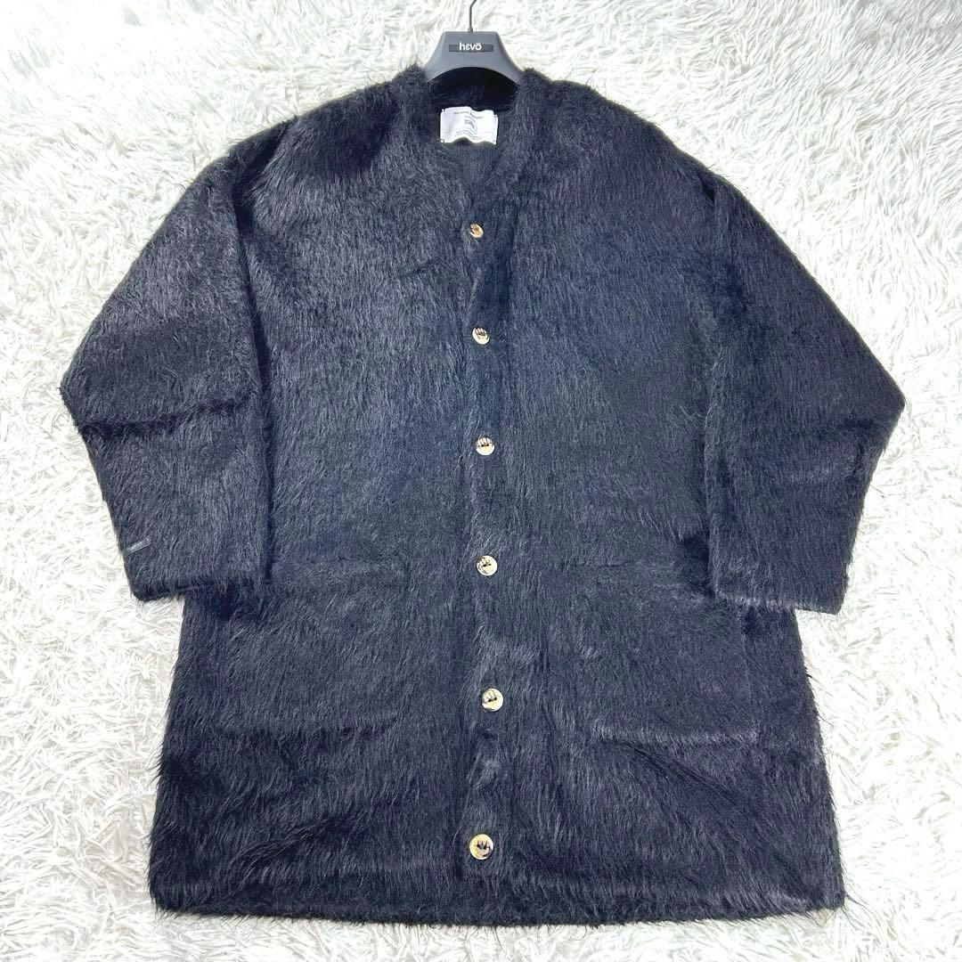 希少 ✨イノウエブラザーズ　WISM別注 スリアルパカ ロングカーディガン 拳