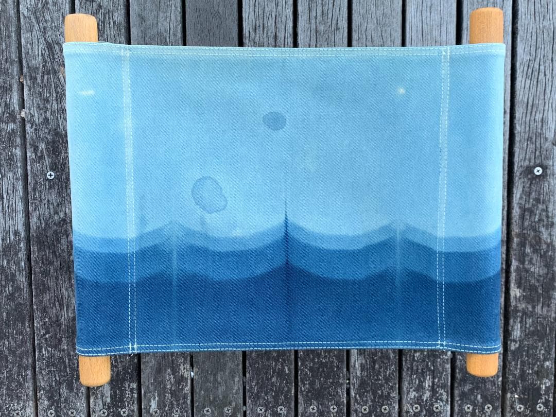 Nychair X x Litmus コラボ ニーチェア 新居猛 藍染め 廃番