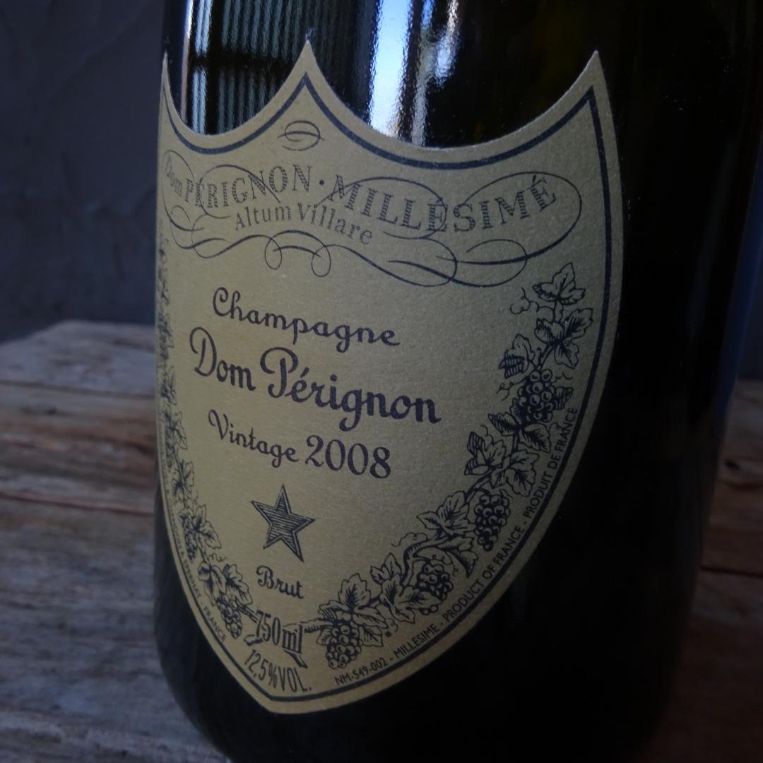 未開栓ドンペリニヨン ヴィンテージ 2008 シャンパン750ml 12.5%
