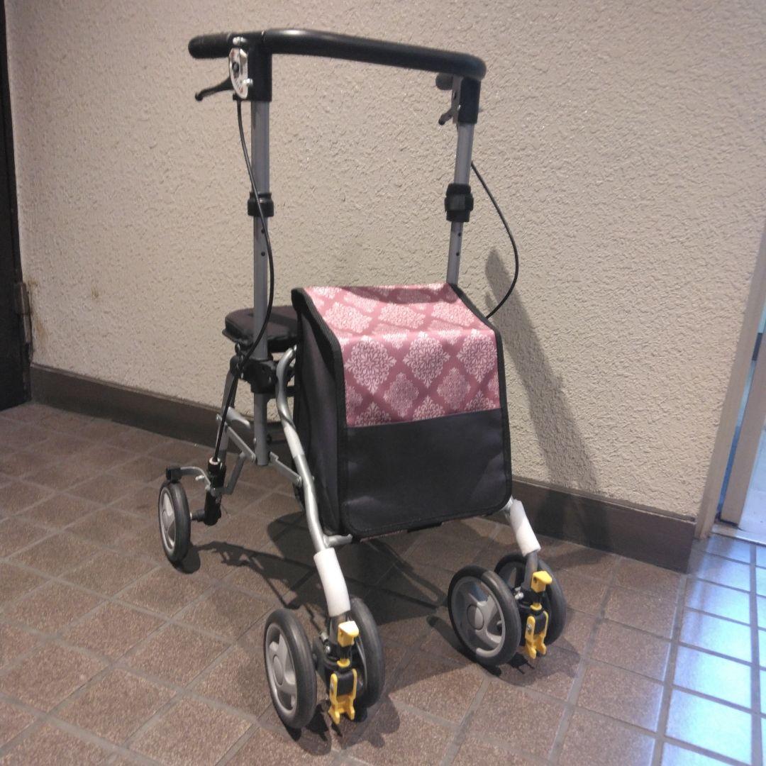 島製作所　シンフォニースリムSP ダマスクピンク　シルバーカー