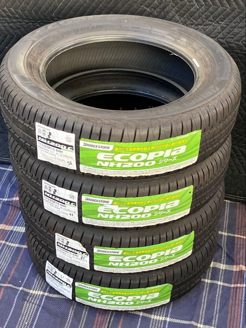 (未使用) ECOPIA NH200 175/65R15 84H 4本❶