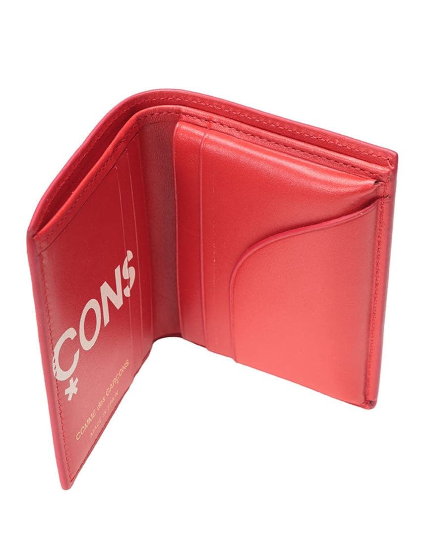 【格安新品未使用品】COMME des GARÇONS 二つ折り財布 ブラック