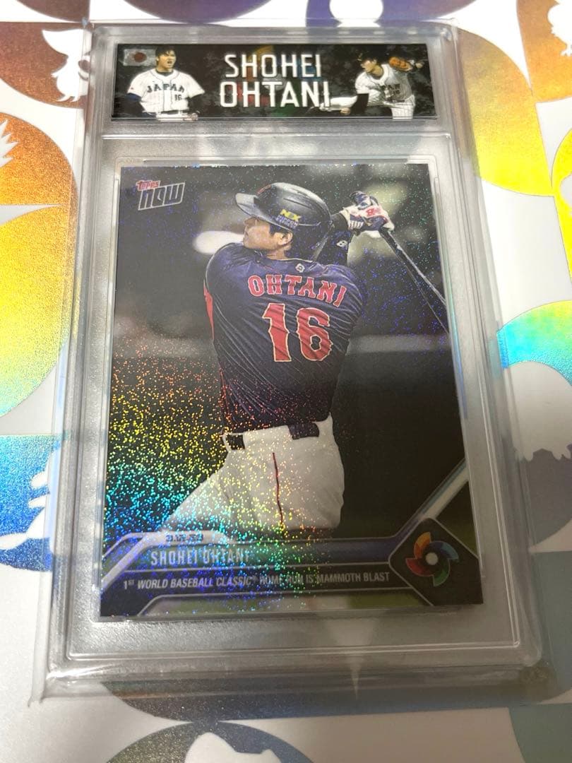 大谷翔平　侍ジャパン　topps アートカード　1枚限定