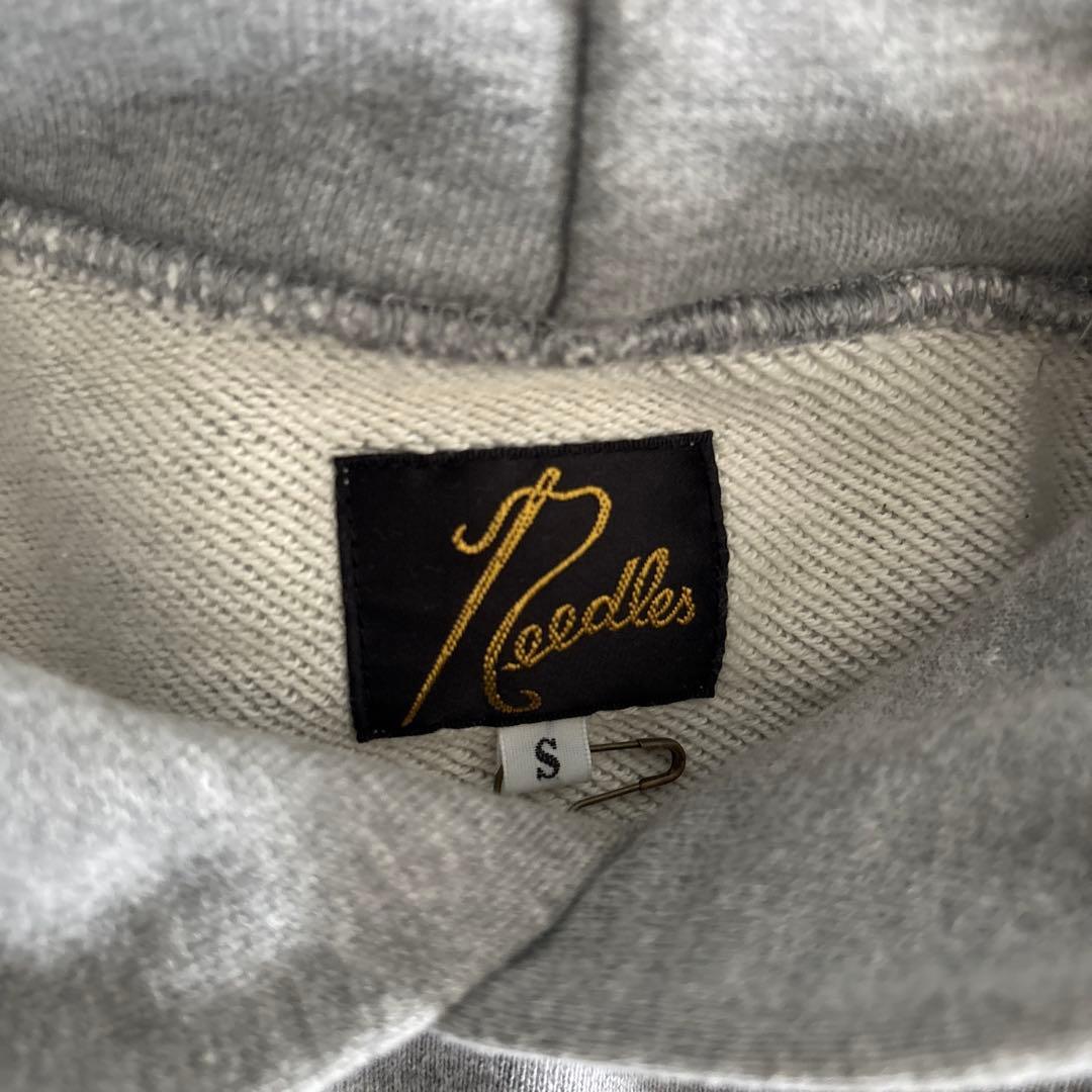 Needles グレー フード付きパーカー S