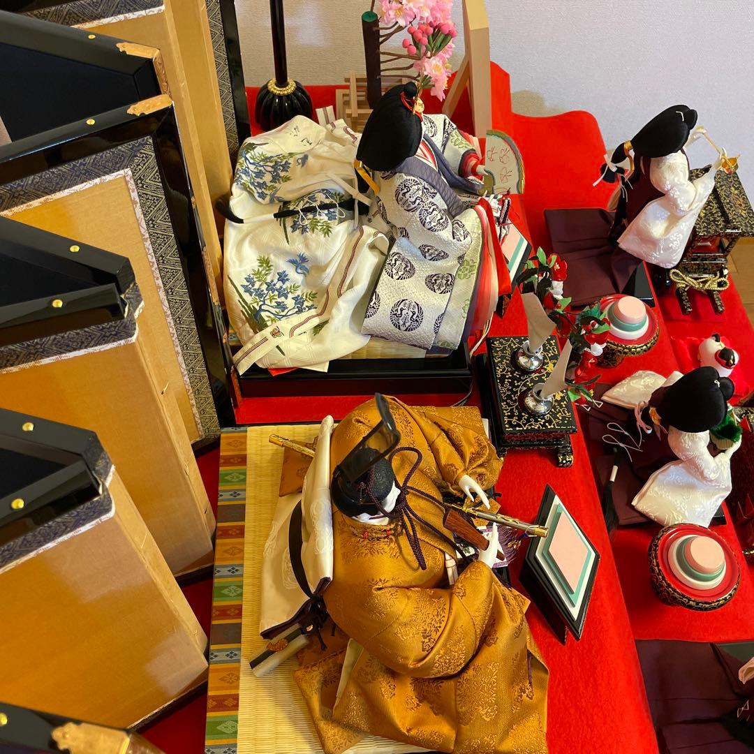 ②御雛様　三段飾り(別出品との3セット商品)