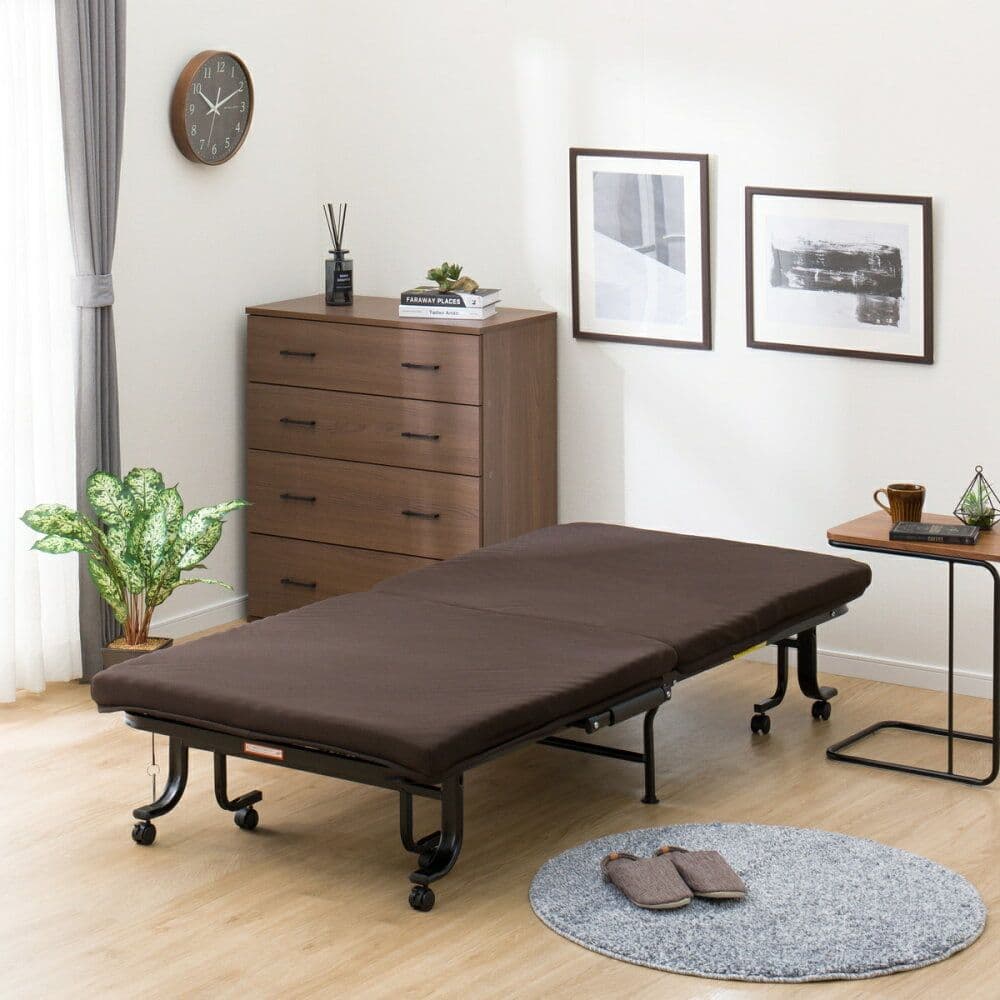 ニトリ　オリタタミベッド　ダブルメッシュ3