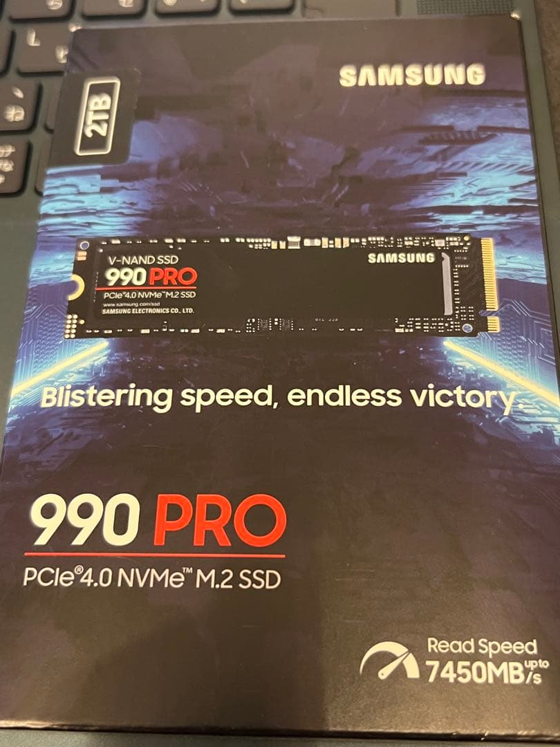 内蔵型SSD Samsung 990 PRO 2TB PCIe 4.0 M.2 SSD