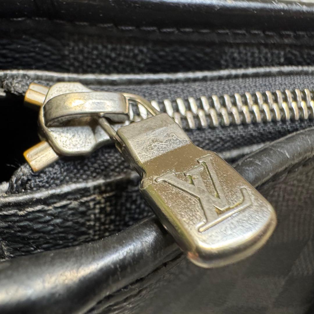 ルイヴィトン ダミエ グラフィット タダオ ハンドバッグ 2WAYショルダー付