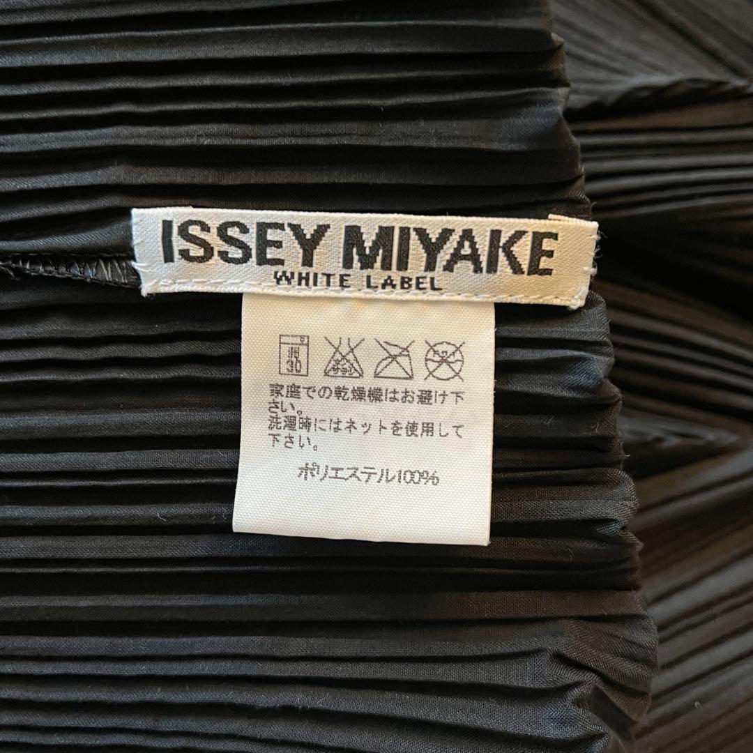 ISSEY MIYAKE フレンチスリーブ プリーツ ブラウス シャツ