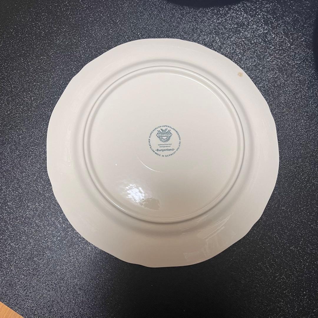 船 ビレロイ＆ボッホ ブルゲンランド ディナープレート 5枚 26cm