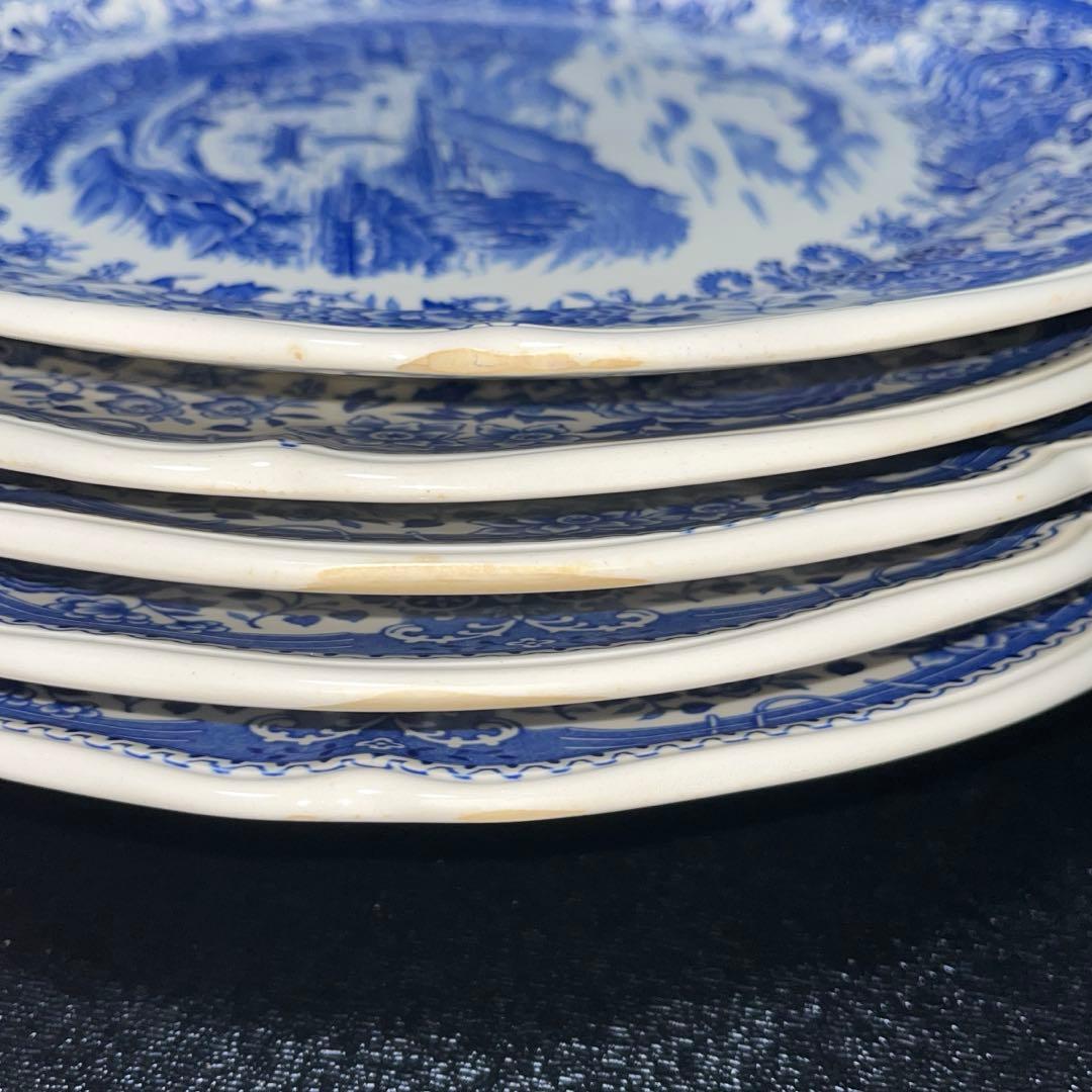 船 ビレロイ＆ボッホ ブルゲンランド ディナープレート 5枚 26cm