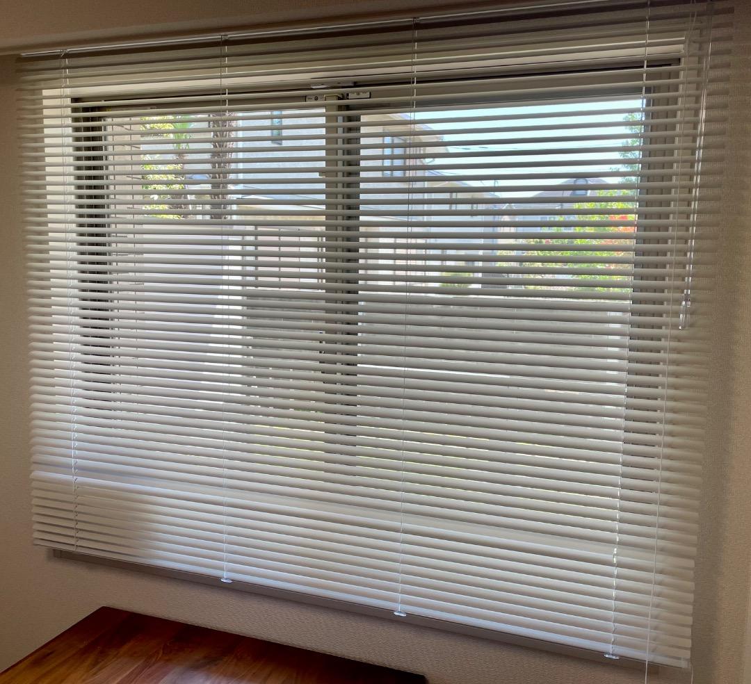 無印良品　ホワイト　アルミブラインド