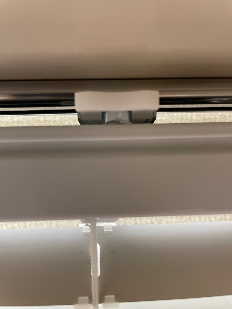 無印良品　ホワイト　アルミブラインド