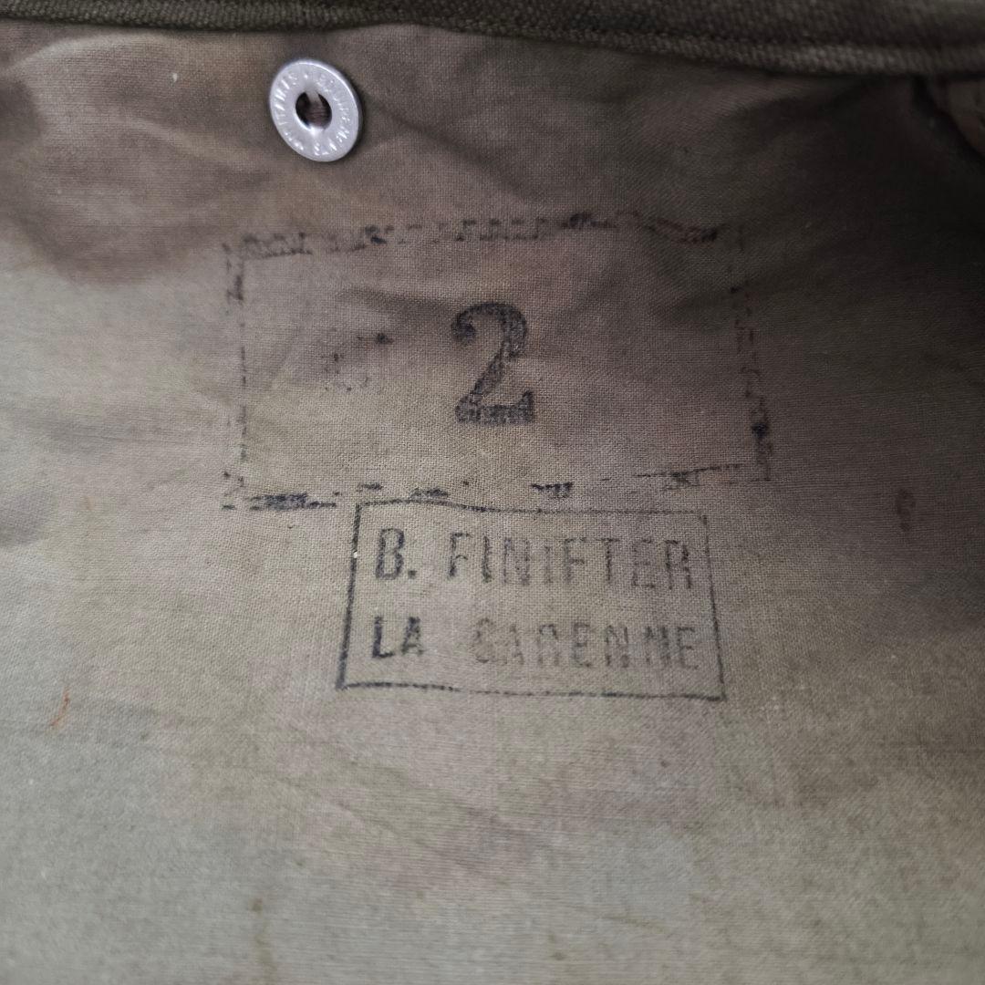 40s 50s 極上シルエット フランス軍 M-35 モーターサイクルコート