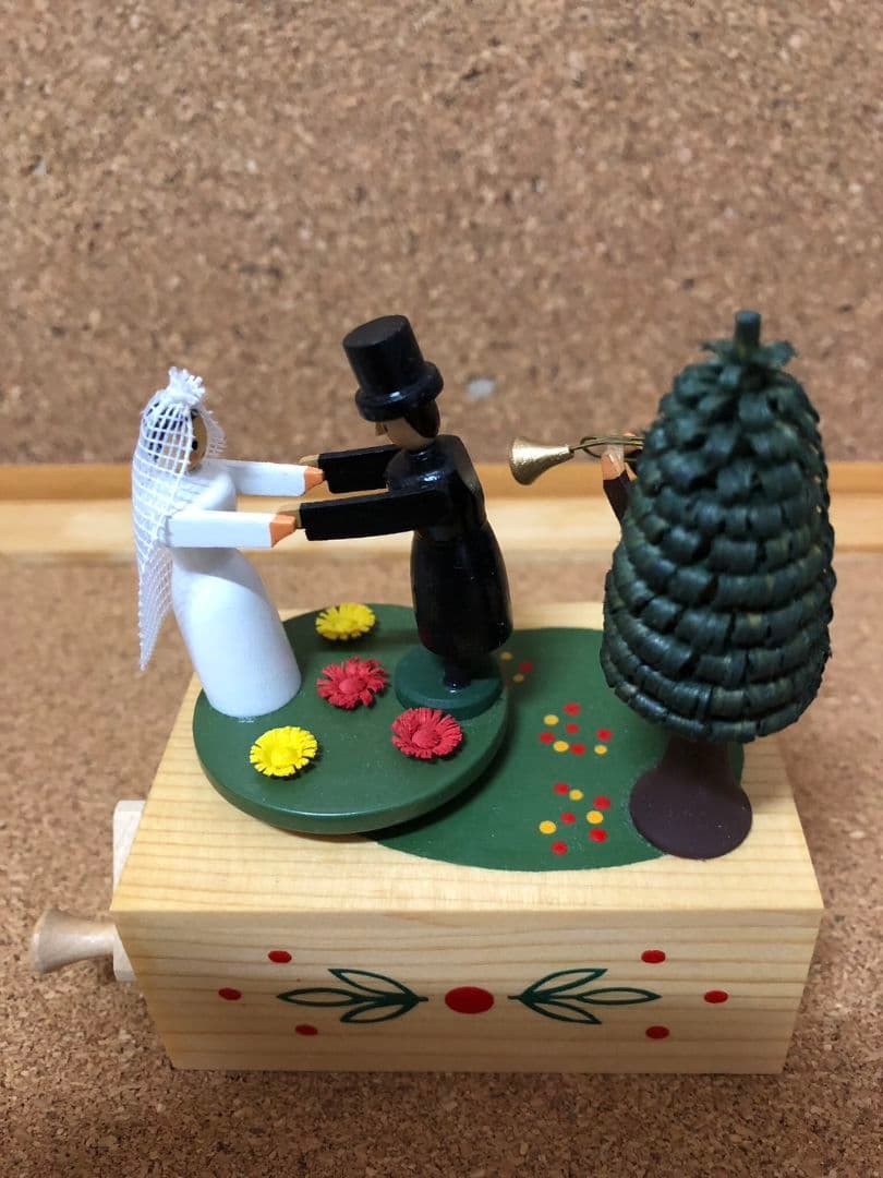 結婚式オルゴール 木製