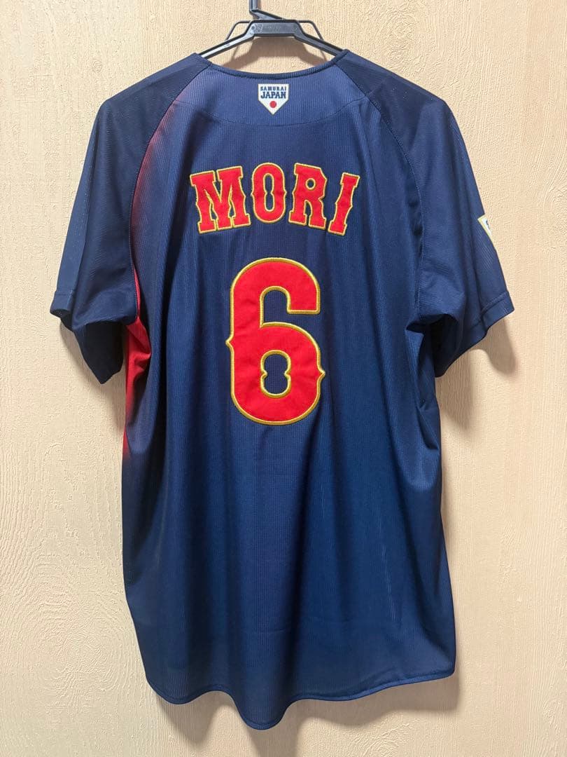 【※未使用】森敬斗【侍ジャパン/ユニフォーム(ビジター)】Ｌサイズ