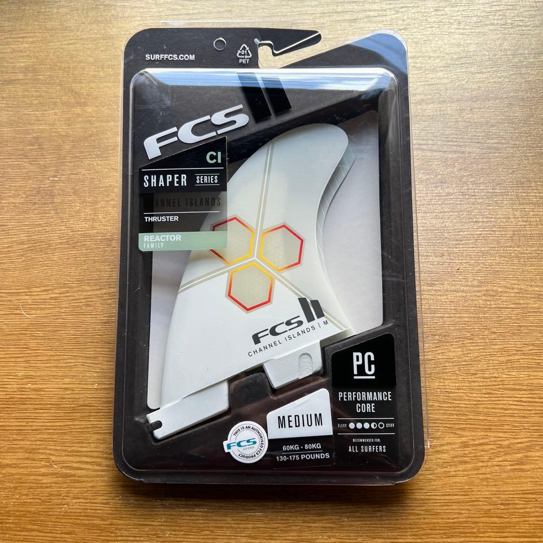 FCS2 FCS fin トライフィン CI AM アルメリック Mサイズ 白