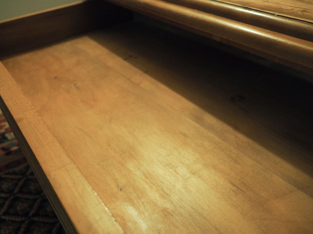 【値引中】レトロドロワーセンターテーブル