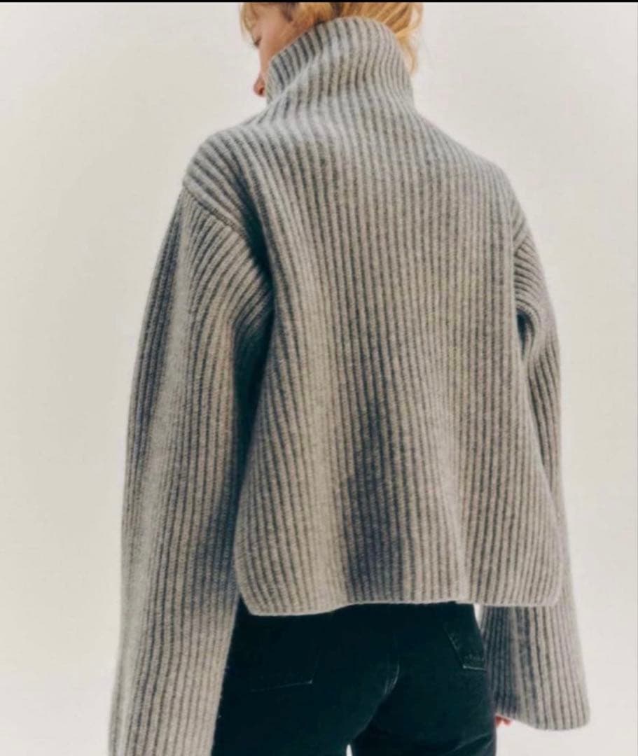 THE SHISHIKUI HIGH NECK KNIT カシミヤ