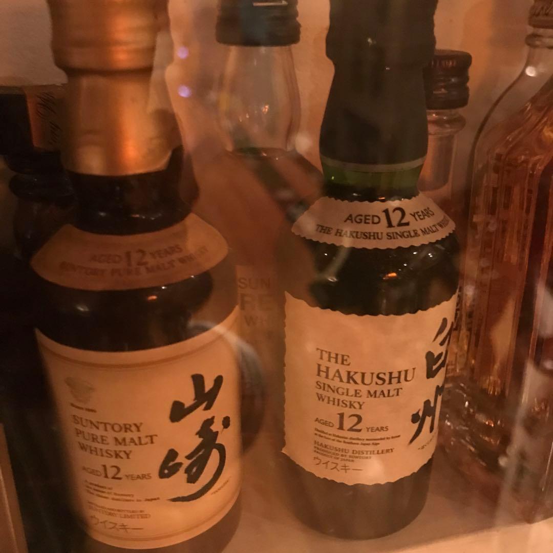 ミニチュアボトル山崎/白州セット