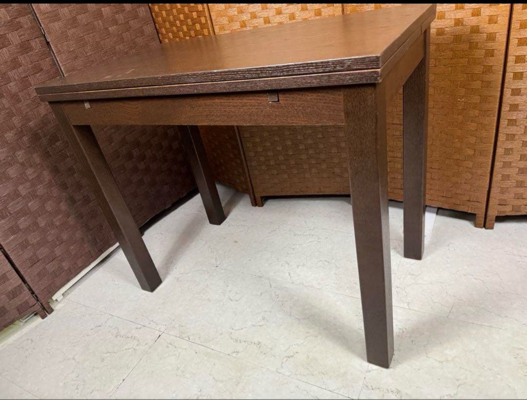 IKEA BJURSTA 伸縮折りたたみテーブル