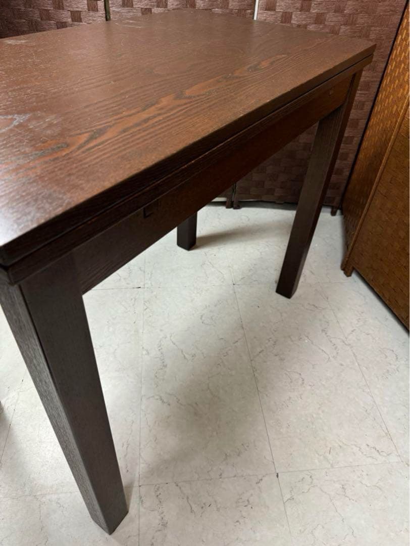 IKEA BJURSTA 伸縮折りたたみテーブル