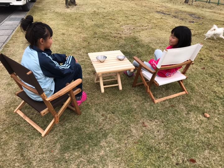 折りたたみテーブル(ローテーブル)