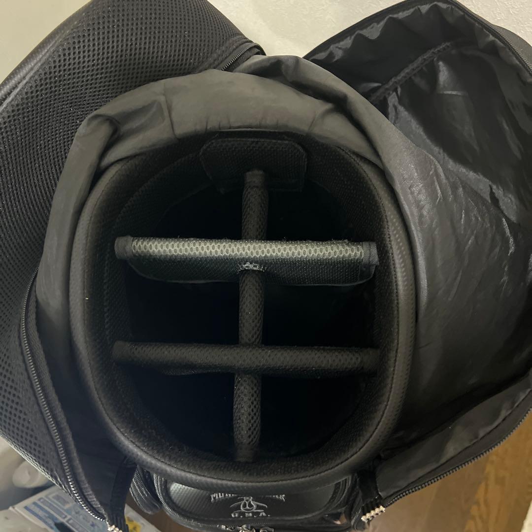 マンシングウェアキャディーバッグ黒