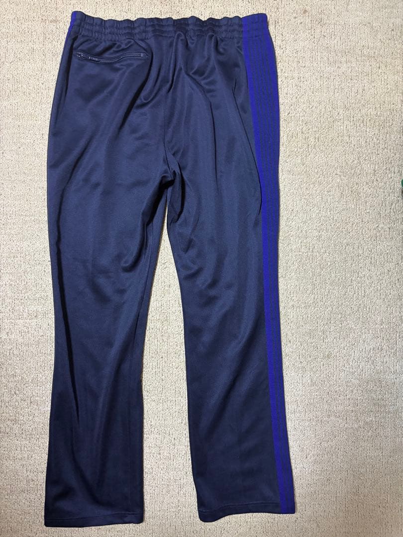 Needlesネイビー トラックパンツ NS247