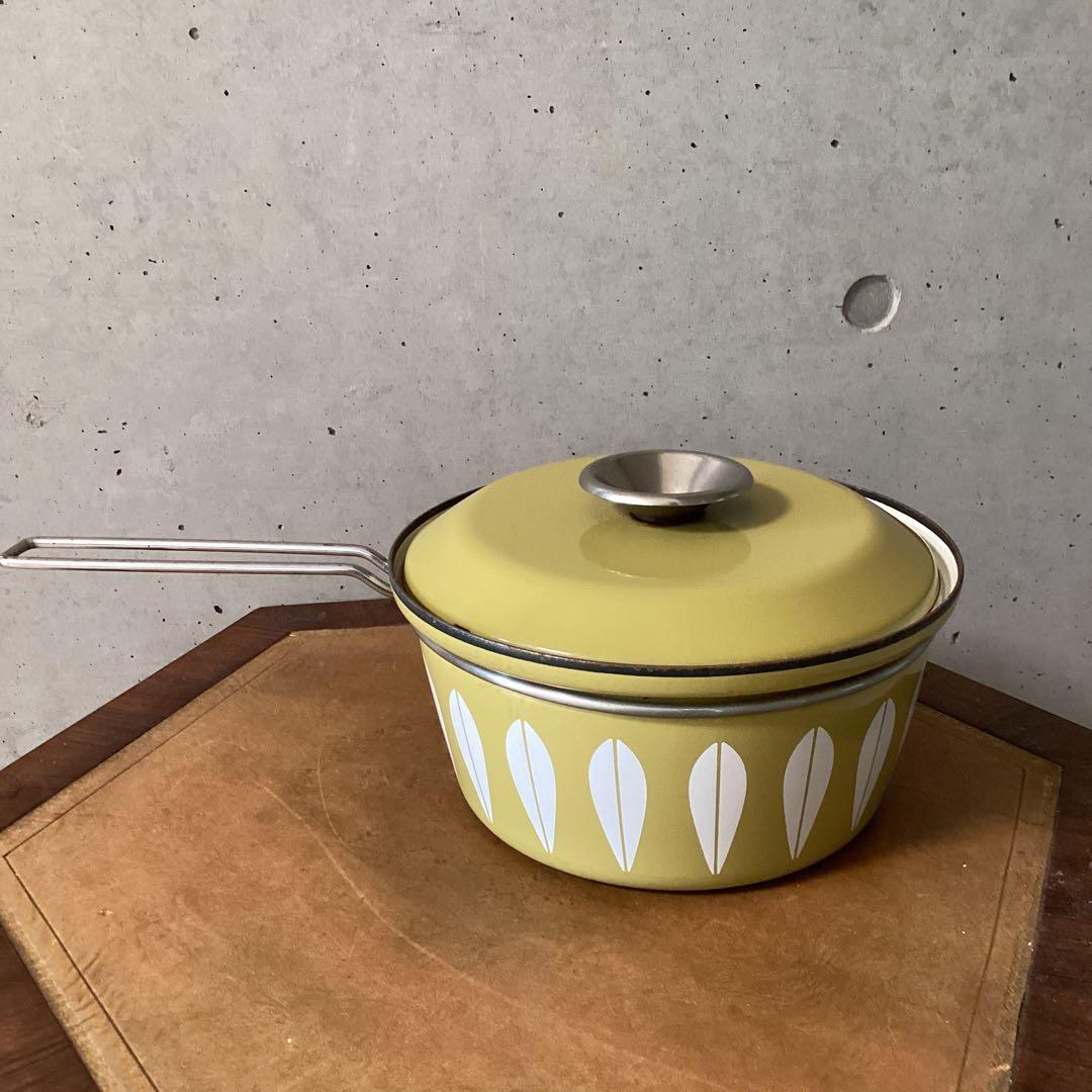 Catherineholm ロータス　エナメル　片手鍋　ヴィンテージ