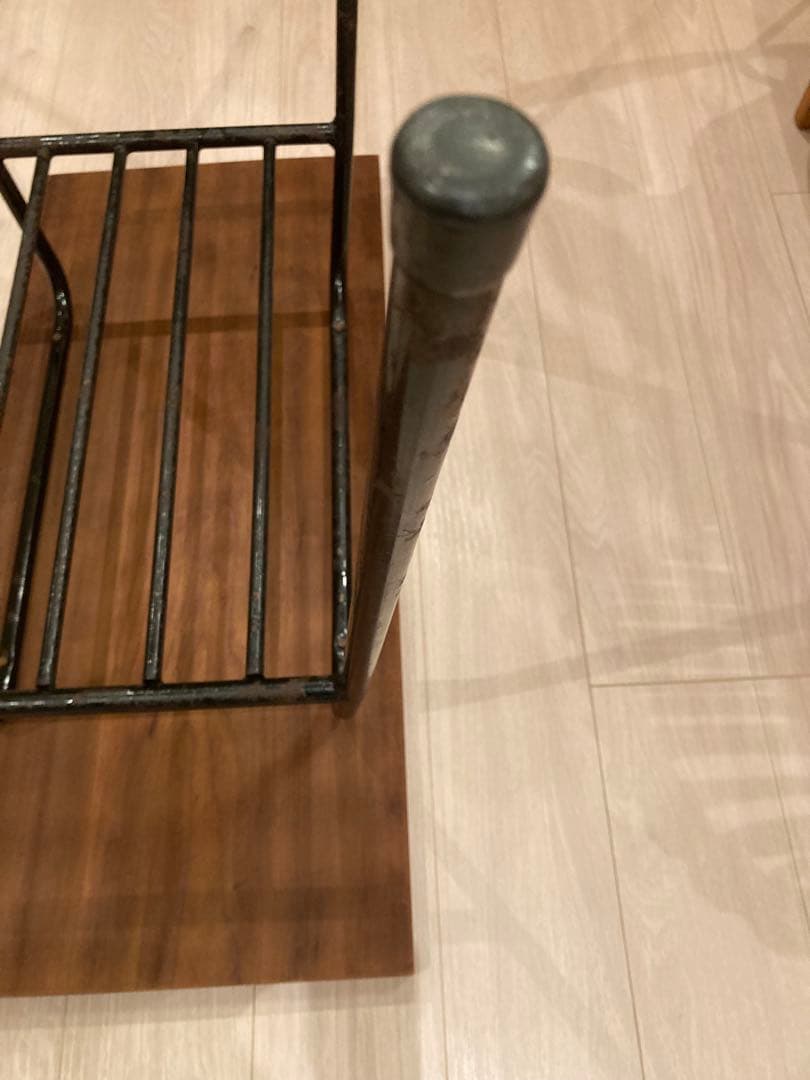 アイアン×無垢木製天板テーブル 作業台 デスク インダストリアルデザイン 工業系