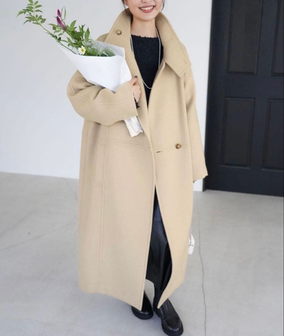 ほ*ー様 SLOBE IENA メルトンビックPコート