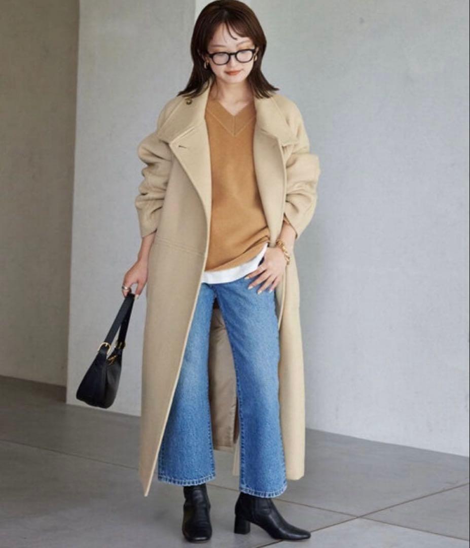 ほ*ー様 SLOBE IENA メルトンビックPコート