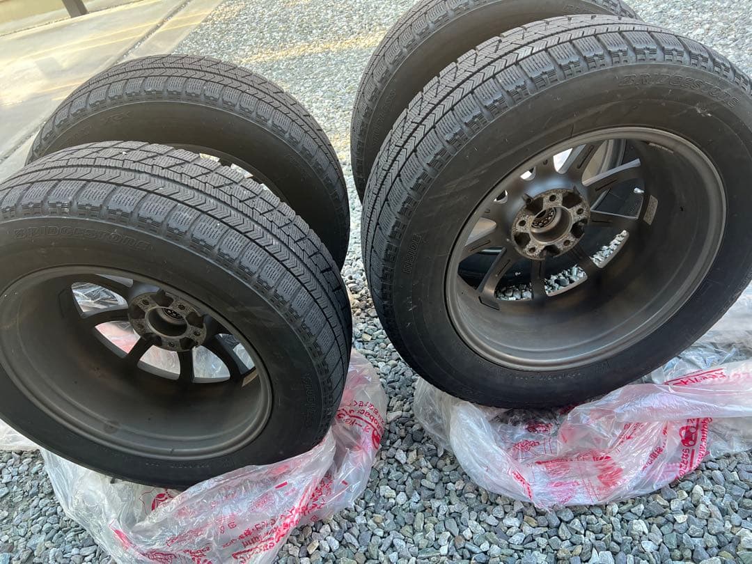 アルファードホイール　　ブリヂストンスタッドレスタイヤ 17インチ