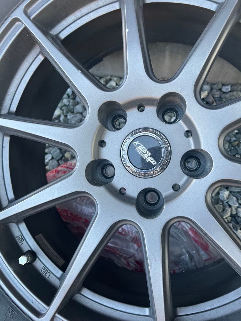 アルファードホイール　　ブリヂストンスタッドレスタイヤ 17インチ